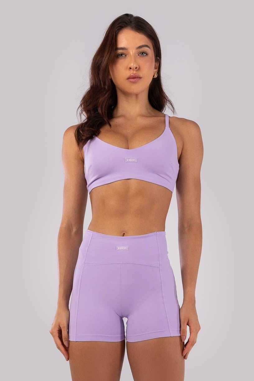 Top slim con tirantes (Lila) - Imagen 2