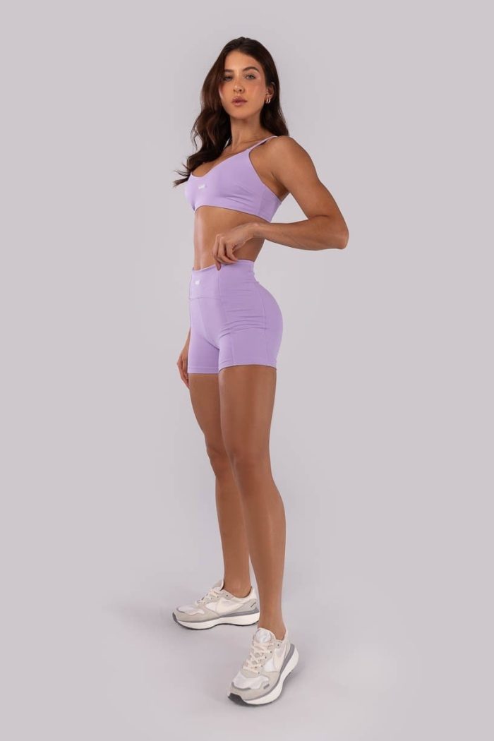 Short con franja lateral (Lila) - Imagen 6