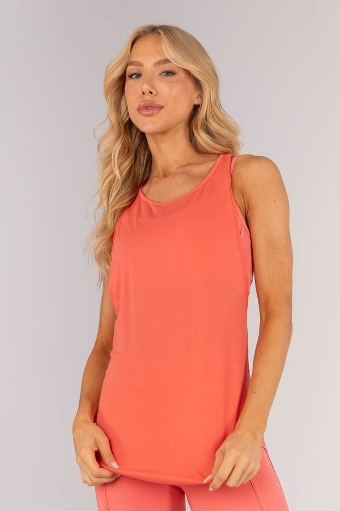 Camiseta sin mangas con sisa amplia (Duna) - Imagen 5