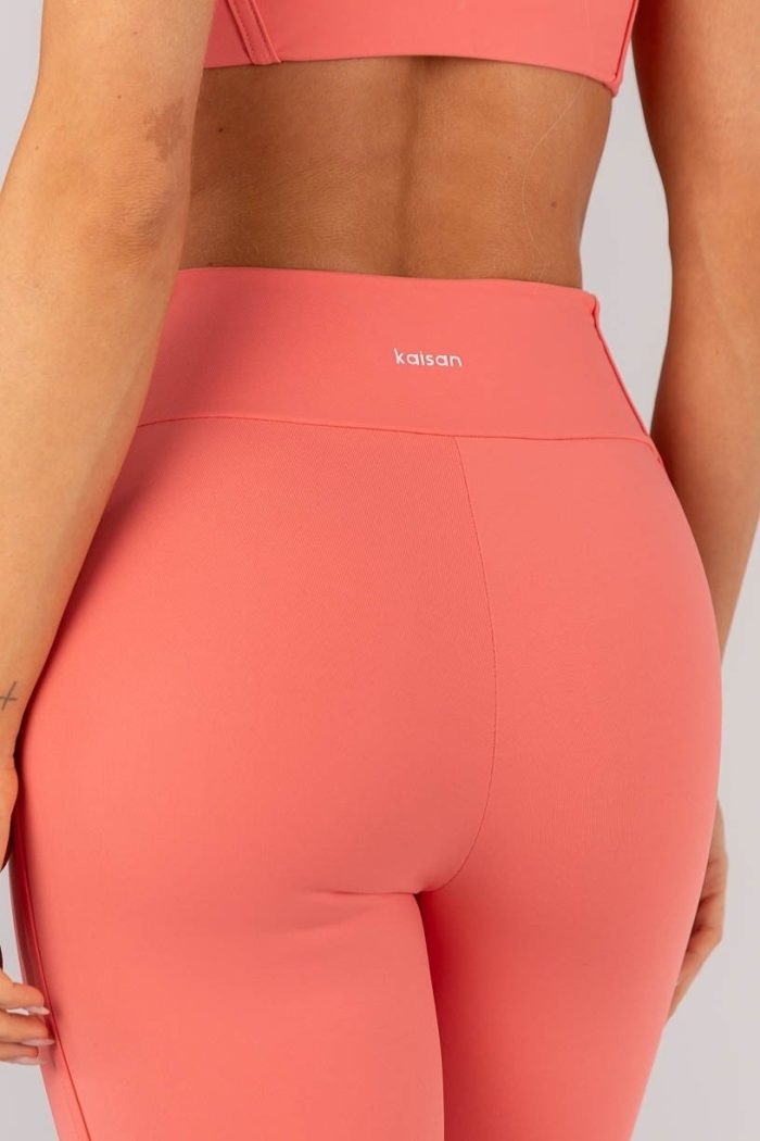 Legging con paneles lisos en los laterales (Aquarela) - Imagen 3