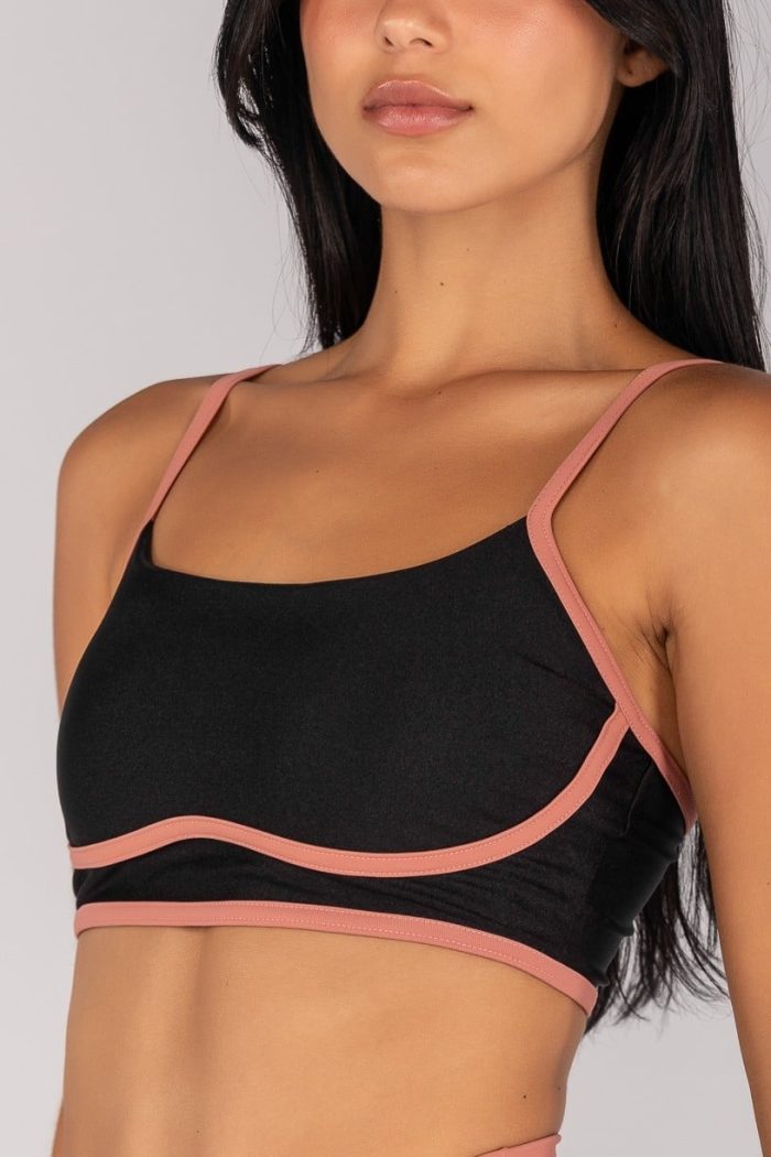 1010020_3110_8_pietra_3543_Editar.jpg_1 Top Metalizado con Tirantes (Negro / Terracota) - Imagen 1