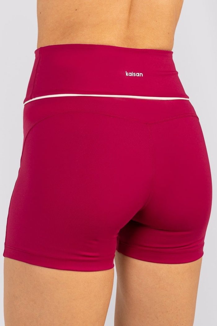 Short con Recortes y Ribete en la Cintura (Açaí / Vainilla) - Imagen 2