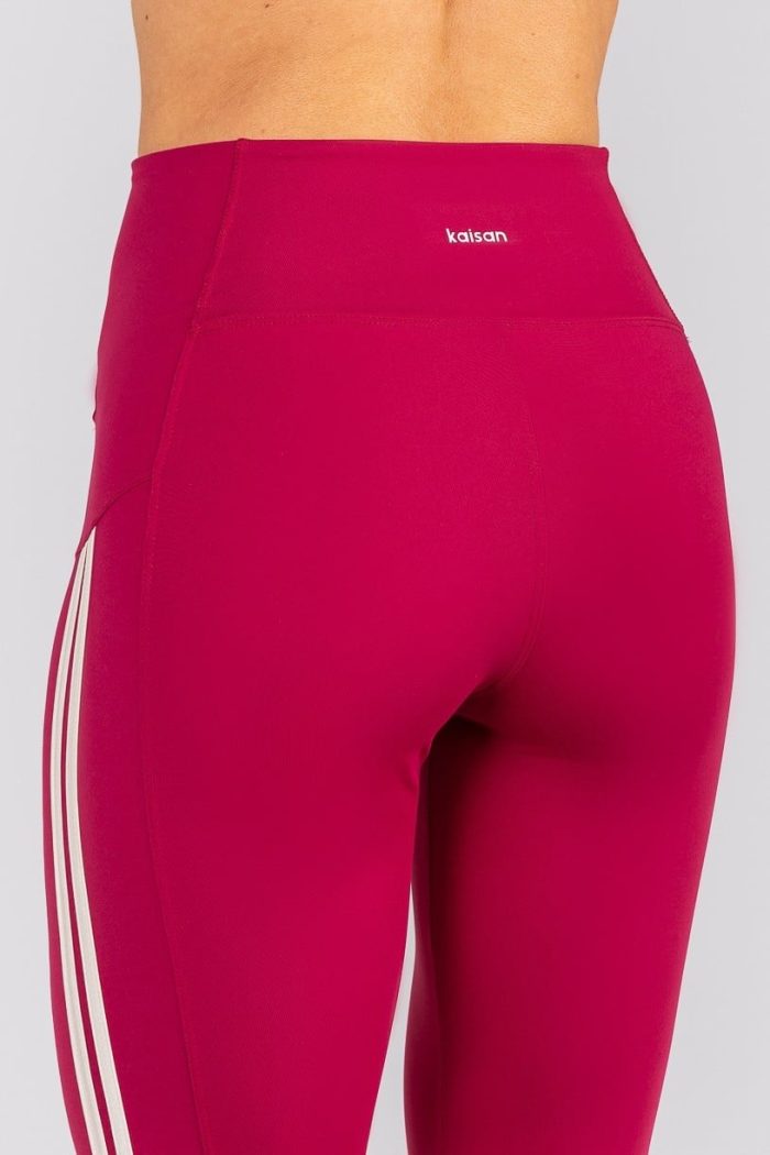 Legging con Cortes y Detalles Chapados Platinados (Açaí / Perla) - Imagen 3