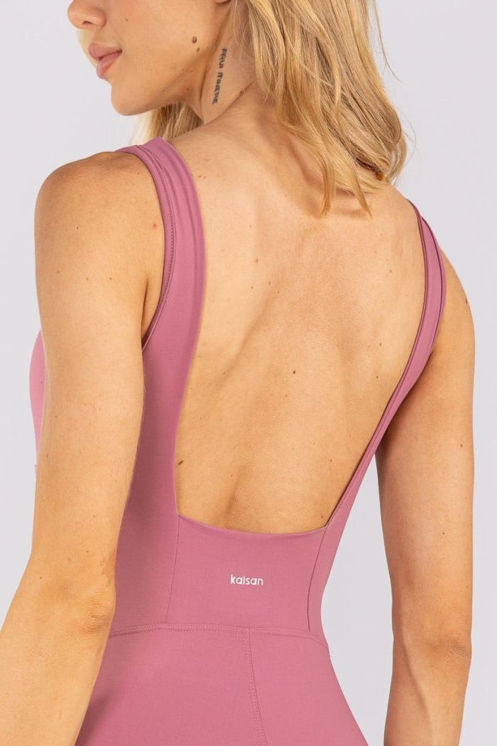 Enterizo corto con escote recto y tirantes anchos (Jazz) - Imagen 2