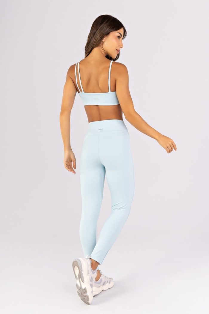 Legging con vivos sin pretina aparente en la parte delantera (Glacial) - Imagen 4