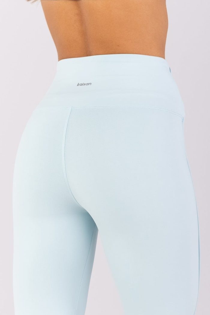 Legging con vivos sin pretina aparente en la parte delantera (Glacial) - Imagen 3