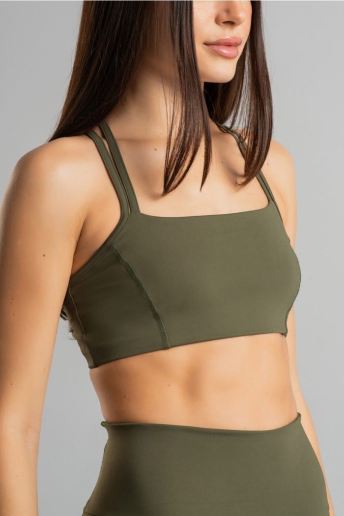 1010319_3192_9_Kaisan_121_2.JPG Top con recorte y tirantes dobles (Militar - Imagen 1