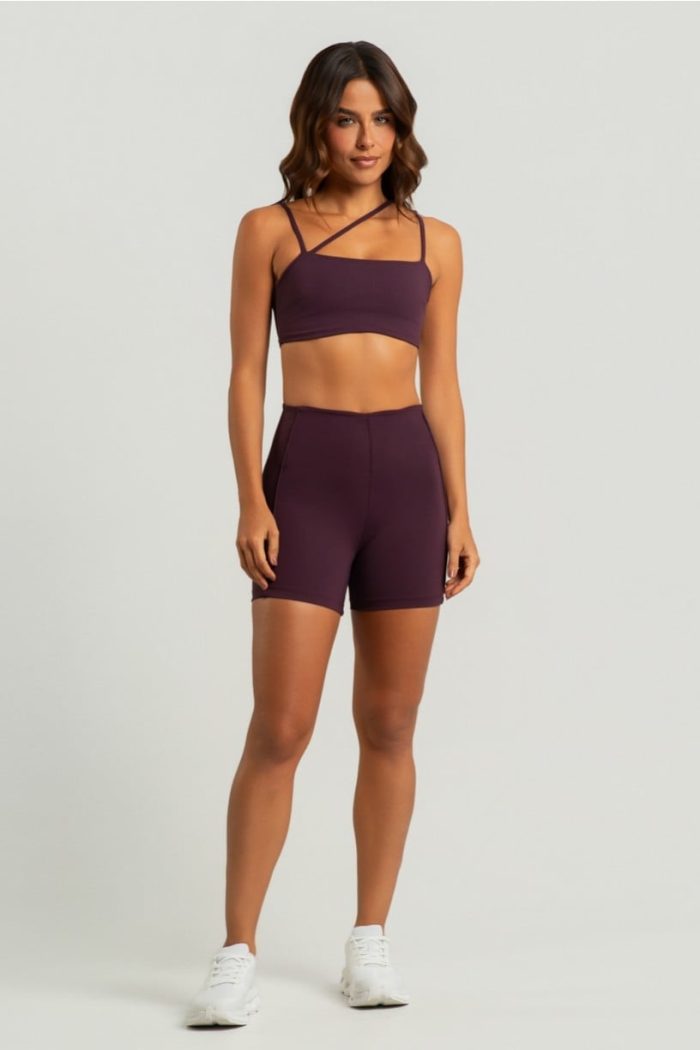 Short con vivos sin pretina aparente en el frente (Velvet) - Imagen 5