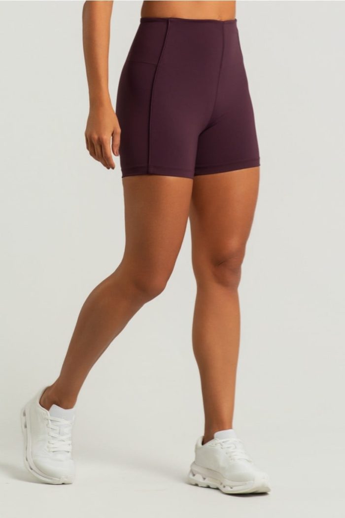 Short con vivos sin pretina aparente en el frente (Velvet) - Imagen 3