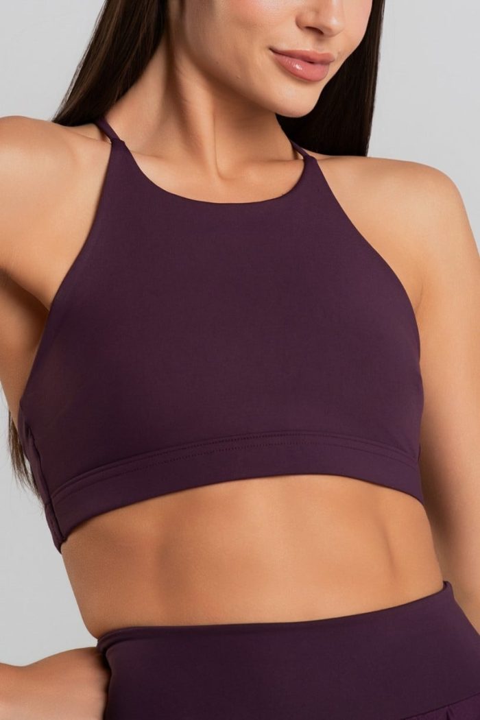 Top con Escote Alto y Tiras en la Espalda (Velvet) - Imagen 2