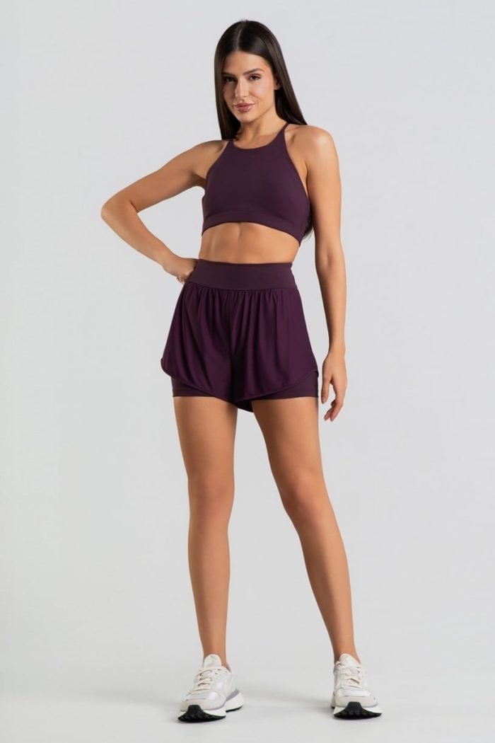 Short Doble con Cintura Anatómica (Velvet) - Imagen 3