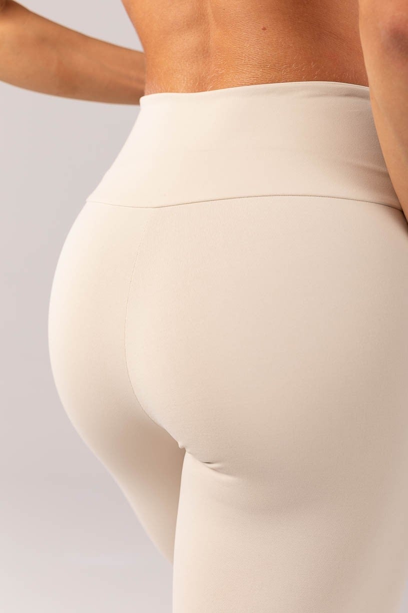 Legging con recortes (Beige / Marrón) - Imagen 4