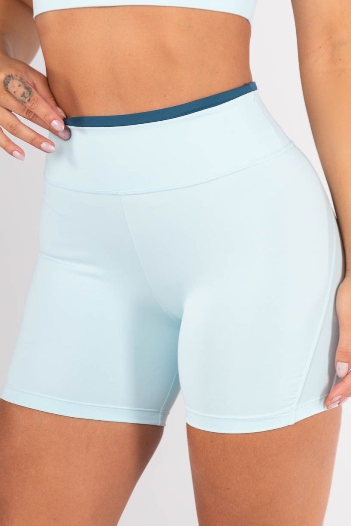 Short (Azul Bebé / Azul Petróleo) - Imagen 2