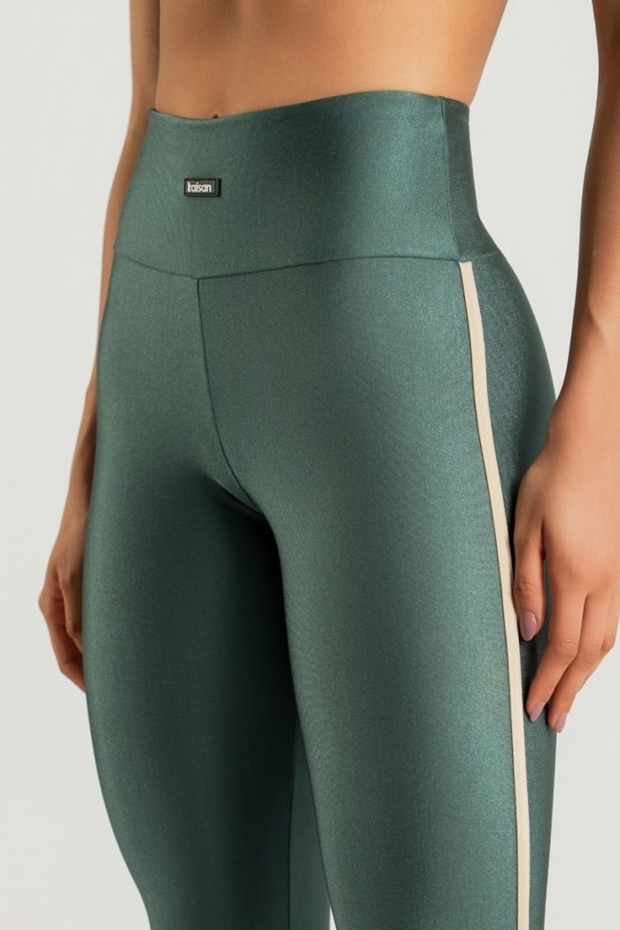 Legging Verde y Beige - Imagen 2