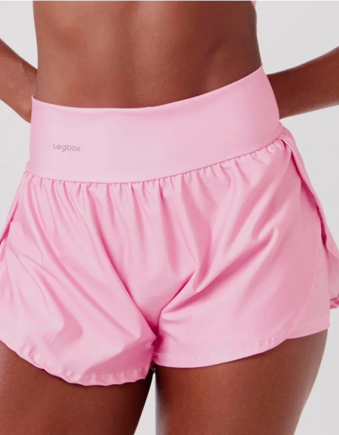 Short Running Doble Rosa Te - Imagen 2